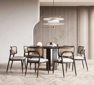 现代家居餐厅3D模型下载